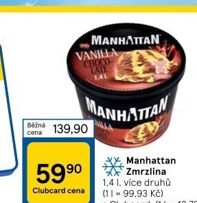 Zmrzlina v kelímku Manhattan Nestlé
