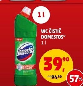 Čistič WC gelový Domestos