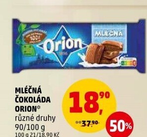 Čokoláda Orion