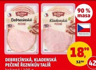 Debrecínská pečeně Řezníkův talíř