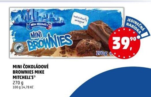 Dezert Brownies mini Mike Mitchell'