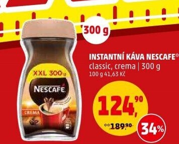 Instantní káva Nescafé Classic