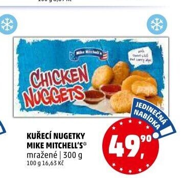 Kuřecí nugetky mražené Mike Mitchell'