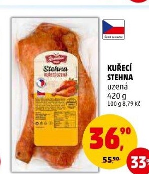 Kuřecí stehna uzená Řezníkův talíř