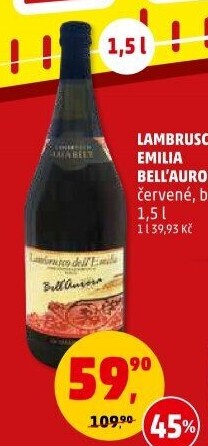 Lambrusco Emilia Bell'