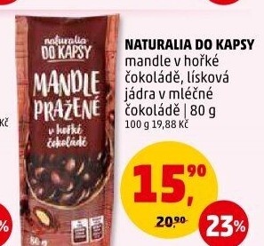 Mandle v čokoládě Naturalia