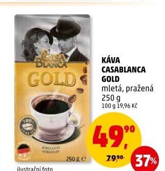 Mletá káva Gold Casablanca
