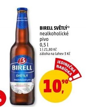 Nealkoholické pivo Birell