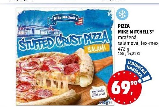 Pizza mražená Mike Mitchell'