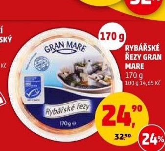 Řezy rybářské Gran Mare