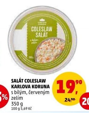 Salát coleslaw Karlova Koruna