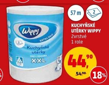Utěrky kuchyňské 2vrstvé XXL Wippy