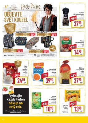 akční leták BILLA 7.9.2022-13.9.2022