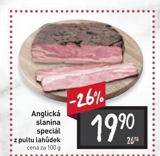 Anglická slanina speciál
