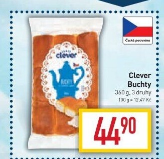 Buchty s náplní Clever