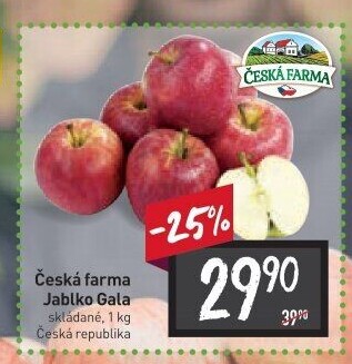 Jablka Gala Česká Farma