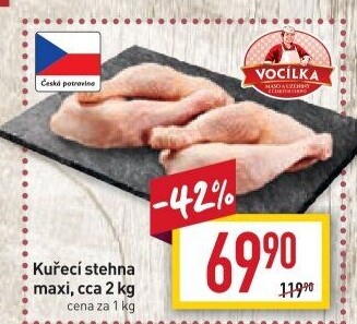 Kuřecí stehna Vocílka