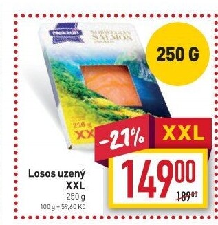 Losos uzený Nekton