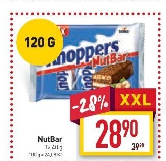 Oplatky Knoppers NutBar Storck