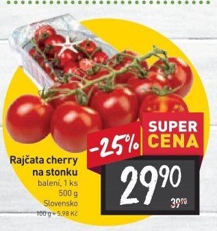 Rajčata cherry keříková
