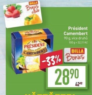 Sýr Camembert Président