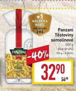 Těstoviny Panzani
