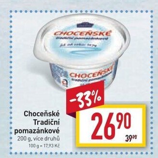 Tradiční pomazánkové Choceňské
