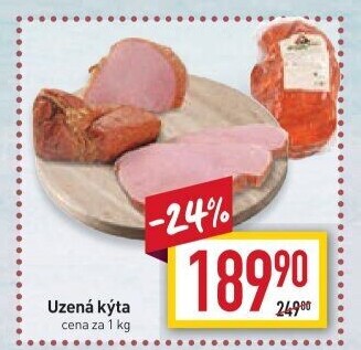 Uzená kýta bez kosti Kostelecké uzeniny