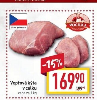 Vepřová kýta Vocílka