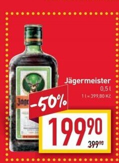Bylinný likér Jägermeister