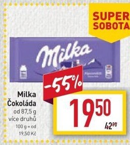 Čokoláda Milka