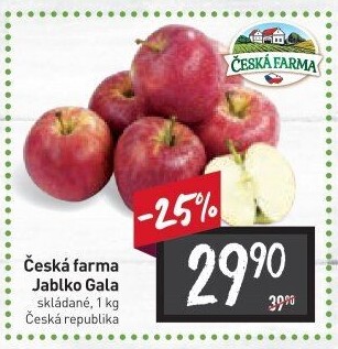 Jablka Gala Česká Farma