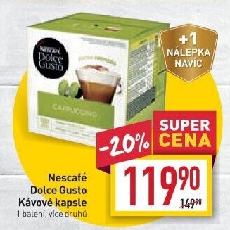 Kapsle Dolce Gusto Nescafé
