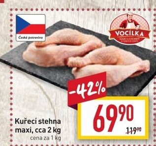 Kuřecí stehna Vocílka