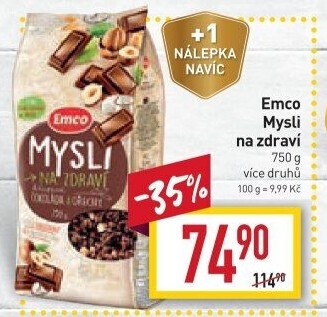 Müsli Mysli na zdraví Emco