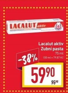 Pasta na zuby Aktiv Lacalut