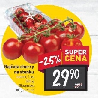 Rajčata cherry keříková