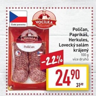 Salám Poličan Vocílka