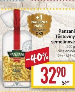 Těstoviny Panzani