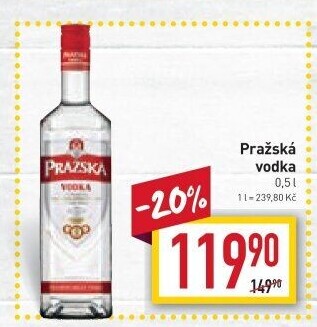 Vodka Pražská