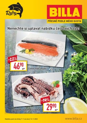 akční leták BILLA 7.9.2022-13.9.2022