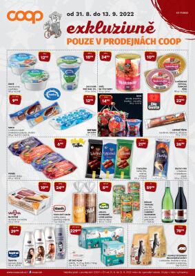 akční leták COOP 1.9.2022-13.9.2022