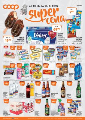 akční leták COOP 1.9.2022-13.9.2022