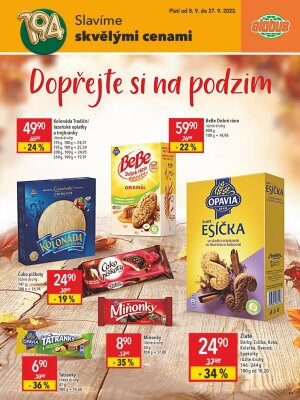 akční leták Globus 8.9.2022-27.9.2022