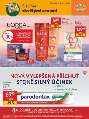 akční leták Globus 8.9.2022-27.9.2022