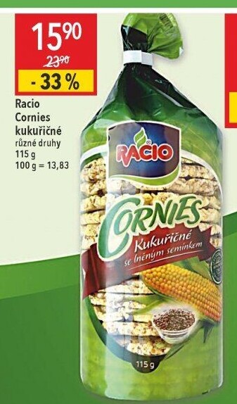 Chlebíčky Cornies Racio