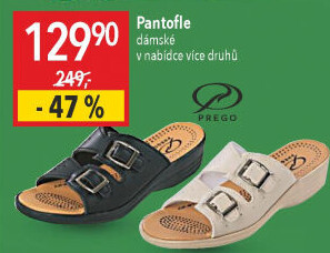 Dámské pantofle Prego
