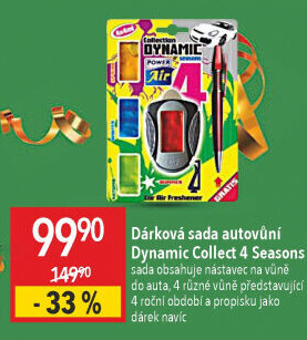 Dárková kazeta osvěžovače do auta Dynamic Power Air