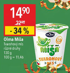 Dezert Tvarohový mls Míša Olma