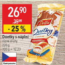 Duetky s náplní Delta